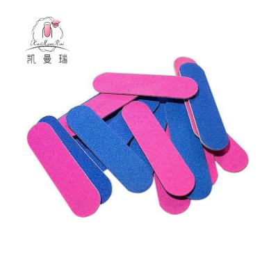 China Natural Nail Polish Double Sided Nail File Hot Selling Grit Nail File Mini Nail Polish and Buffer for sale