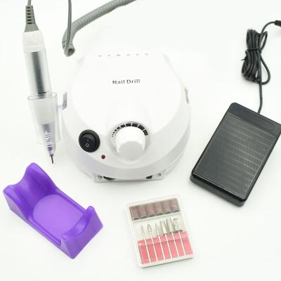 China ABS High Power Portable Electric Nail Drill 35000 RPM Professional Strong Nail Drill Machine for sale