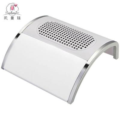 China Remove Dust Hand Pillow Power Factory Direct Sale 80W 868 Professional Nail Dust Vacuum Professional Dust Collector With 2 Fans Nail Dust Manicure Collector for sale