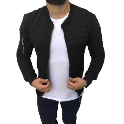 China New Solid Color Autumn Zipper Casual Sports Jacket Men Breathable Fashion Jacket for sale