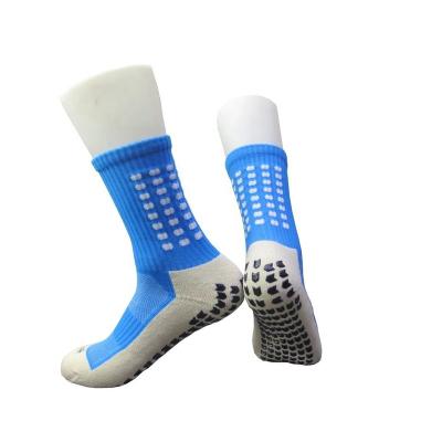 China 2022 viable wholesale custom anti slip thump non slip soccer sports football sports grip socks for men for sale