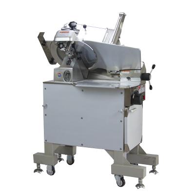 China Overload protection slicer cutting frozen meat slicing machine electric automatic sharpening frozen meat slicer for sale