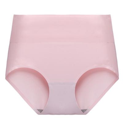 China New Ice Silk Comfort Tummy Control Antibacterial Shapewear Panties Cotton Seamless Panties for sale