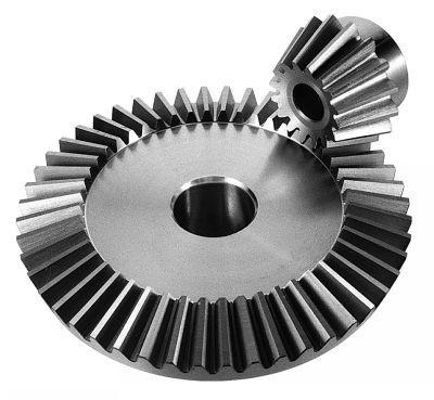 China Mechanical Cement Pinion And Bevel Gear Differential Worm Gear Of Mining Equipments for sale