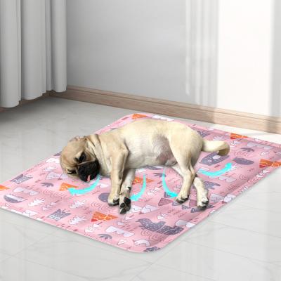 China 2022 Summer Hot Selling Cooling Pad Pet Gel Cooling Pad Pet Pad Pet Cooling Mat for sale