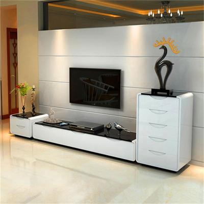 China Yelintong LCD TV Cabinet Eco-friendly Modern Design For Bedroom Reverberant Room Corner TV Showcase for sale