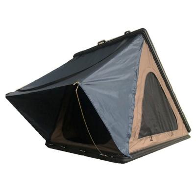 China Strong Top Shell Car Roof Tent Aluminum Triangle Roof Tent Z Shape Hard Roof Tent for sale