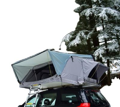 China Portable Car Roof Tent Hard Top Tent ABS Shell Outdoor Roof Tents For Jeep for sale