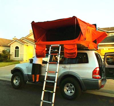 China UV-resistant High Quality Fiberglass Hard Shell Roof Top Tent 4x4 SUV Condensation Roof Camping Tent for sale