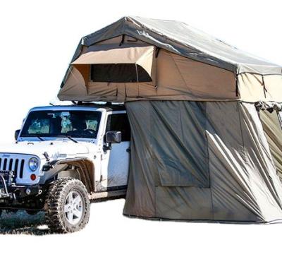 China UV-resistant top soft shell camping tent roof top roof tent outdoor annex for sale