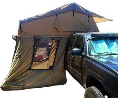 China UV-resistant roof top tent annex room motorhome tent with annex room for sale