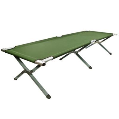 China Durable Green Foldable Portable Military Camping Cot Cradle Increasing Travel With Carrying Bag Sold for sale