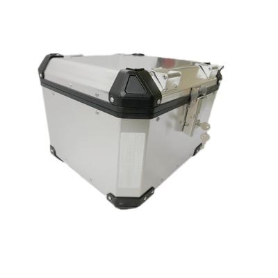 China Double Lock Motorcycle Tail Box Back Up Topcase 30L Rear Tail Luggage For Royal Himalayan Enfield BS4 2020 for sale