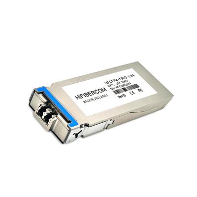 China Hot-pluggable 100G CFP2 100G-LR4 10km 100G CFP2 100G-LR4 10km optical transceiver module CFP2 form factor from china factory for sale