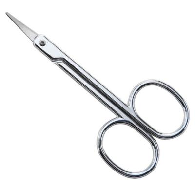 China Cheapest Hot Portable Stainless Steel Eyebrow Scissors Beauty Stainless Steel Eyebrow Scissors Eyelash for sale