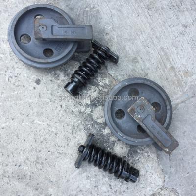 China Crawler Excavator PC30 PC30MR PC30UU PC35 Excavator Idler Adjuster Undercarriage Parts Track To Adjust Final Drive for sale