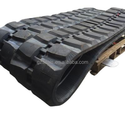 China Huilian Mini Crawler Digger Parts Rubber Crawler Excavator Chain For Mini Excavator Propelling Travel Rubber Track Shoe for sale