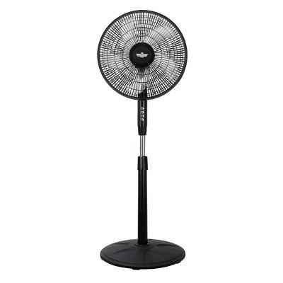 China New Style Household Lower Price 5 Blades Super Wind Multifunctional Standing Smart Electric Floor Fan for sale