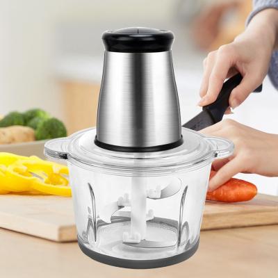 China Powerful Food And Multifunctional Electric Vegetable Processor Chopper Household Kitchen Electric Cleaver for sale