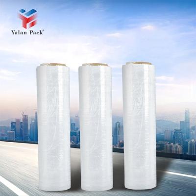 China Moisture Proof Transparent Pe Film Stretch Wrap Film 300mm for sale