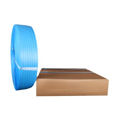 China Manual Packing Manual PP Box Tie Up Plastic Roll Carton Strapping Tape for sale