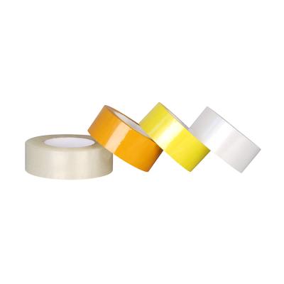 China Custom branded amazon waterproof transparent bopp packaging tape with logo for sale