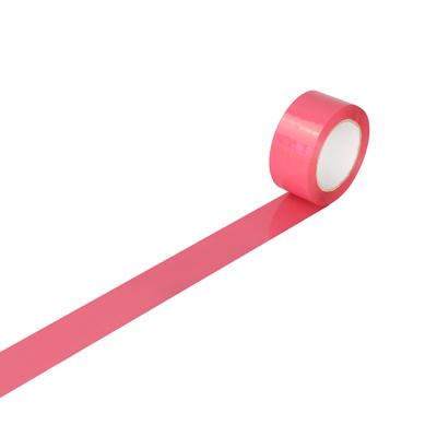 China Waterproof Color Opp Carton Sealing Eco Friendly Pink Packaging Tape 100m for sale