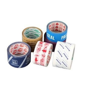 China Waterproof Custom Transparent Adhesive Sealing Bopp Packing Tape With Logo for sale