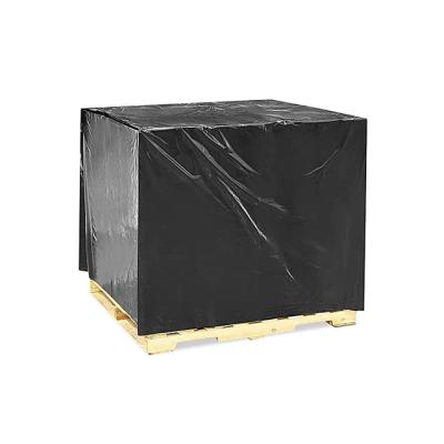 China Protect Pallet Pallet Cover Bags PE Plastic Pallet Cover For Pallet for sale