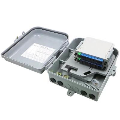 China 1*16 FTTH Splitter Box Fiber Distribution Box PLC Splitter / Ftth Port Box for sale