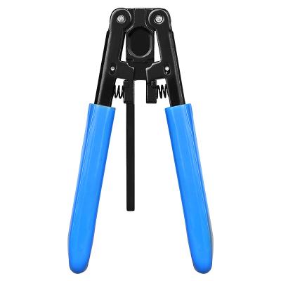 China Indoor and Outdoor Fiber Optic Cable Stripper FTTH Drop Cable Stripper Fiber Optic Drop Clamp Stripper for sale