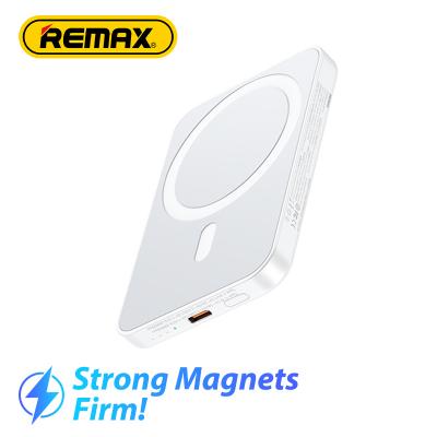 China 20W 10000 Mah Ultra Slim Portable Mini Ring Mobile Phone 15W Magnetic Fast Charger Power Bank Remax Powerbank Support Charging for sale