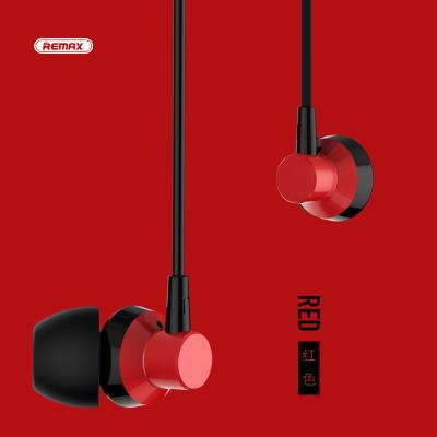 China In-Ear Remax Join Us New 3.5mm Metal Wired Portable Stereo Music Earphone Highly Elastic Rm-512 Wire Package for sale