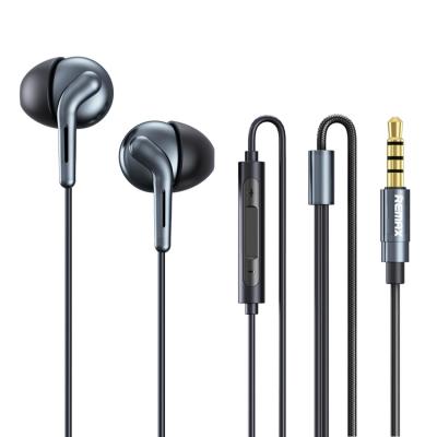 China In-Ear Remax Join Us RM-595 Noise Canceling Earbuds One-Coil Wired Earphone for sale