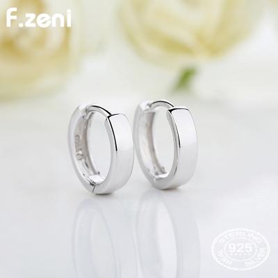 China FASHIONABLE Circle Earrings Silver JewelrySterling Earring S925 White Gold Plated Small Circle Earrings Women for sale