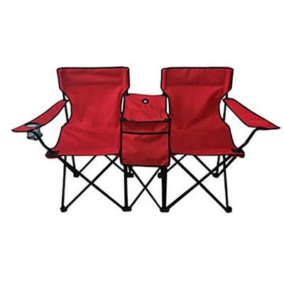 China Straight Binding Type Oversized Camping Outdoor Chair With Cooler And Quick Folding for sale