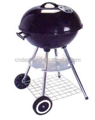 China Weber Adjustable Grill Stove BBQ Fashion Height Round Oven Charcoal Kettle With Painted Top Termporary for sale