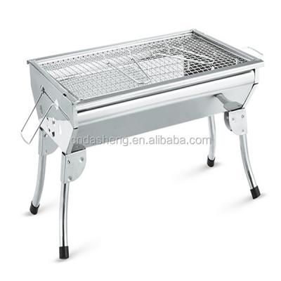 China Easily Assembled Stainless Steel Barbecue Grill BBQ Grill FoldableTable Grill for sale