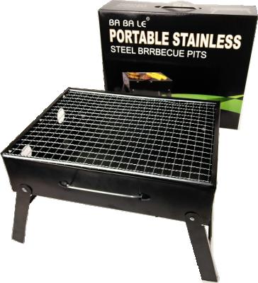 China Easily Assembled Portable Outdoor Foldable Stainless Steel BBQ Grill Pit Other In The West for sale