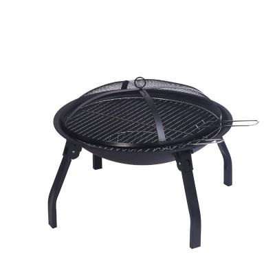 China 22 Inch BBQ Brazier Fire Pit Pit Fire Pit Stocked Outdoor Fire Pit for sale