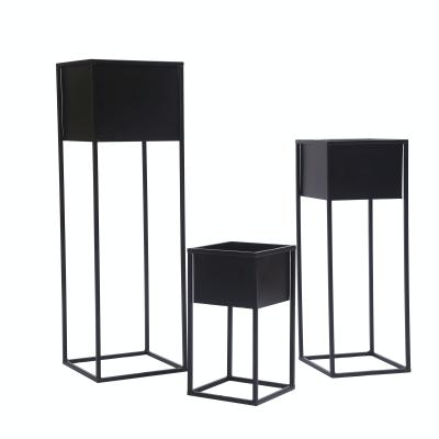 China Flower Pot Stand Plant Decoration Metal Modern Indoor Home Flower Stand Can Be OEM for sale