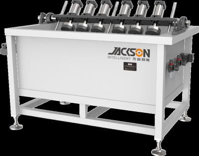 China Jackson Stainless Steel Vacuum Bottles Double Wall Vacuum Bottles Making 6 Stations Welding Testing Machine for sale