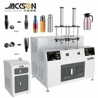 China Factory Stainless Steel Vacuum Insulated Bottle Double Heads Bottom Welding Machine for sale