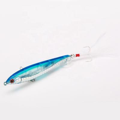 China Manufacturers ABS Plastic Wholesale 9cm 12.3g Lures Top Water Hard Fishing Lure for sale