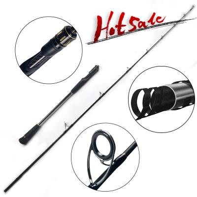 China Hot Sale 1.68m1.8m1.98m White High Carbon Construction Saltwater Catfish Hot Sale 1.68m1.8m1.98m Fishing Rods Rod Jigging Spinning Casting Rods Slow Casting for sale