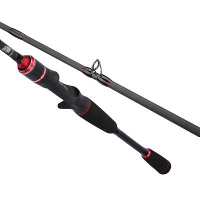 China Wholesale 2 Section Carbon Lure Casting Fishing Rod for sale