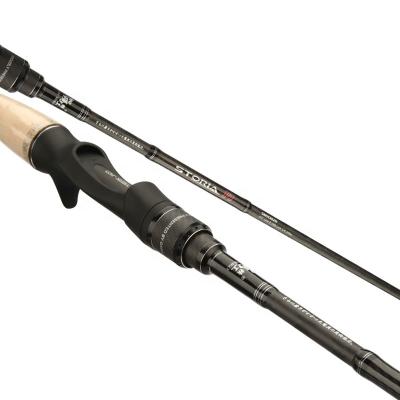 China Carbon New Product 2 Section Hard Rods Fuji Casting Fishing Rod for sale