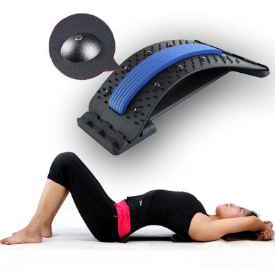 China Bodybuilding Fitness Lumbar Support Stretching Back Device Massage Back Stretcher For Back Pain Relief for sale