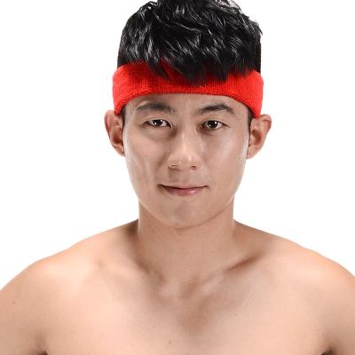 China Hot Selling Elastic Fashionable Sports Head Band Breathable Sweatband Head Band Sweat Daily Life + Absorption Sports For Men And Women for sale