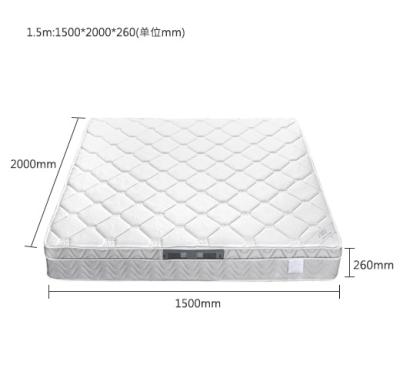 China Best modern smart comfortable sleep and automatic elimination of germs quality spring bed mattress for sale